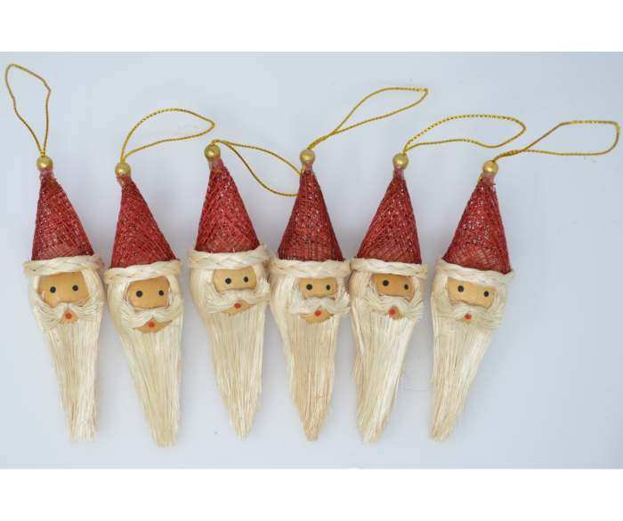 Santa Claus Head Ornament 4